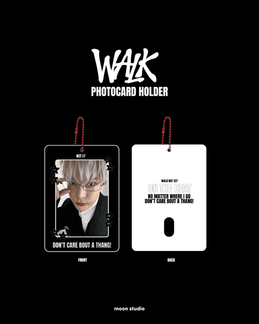 WALK NCT 127 Photocard Holder 🖤