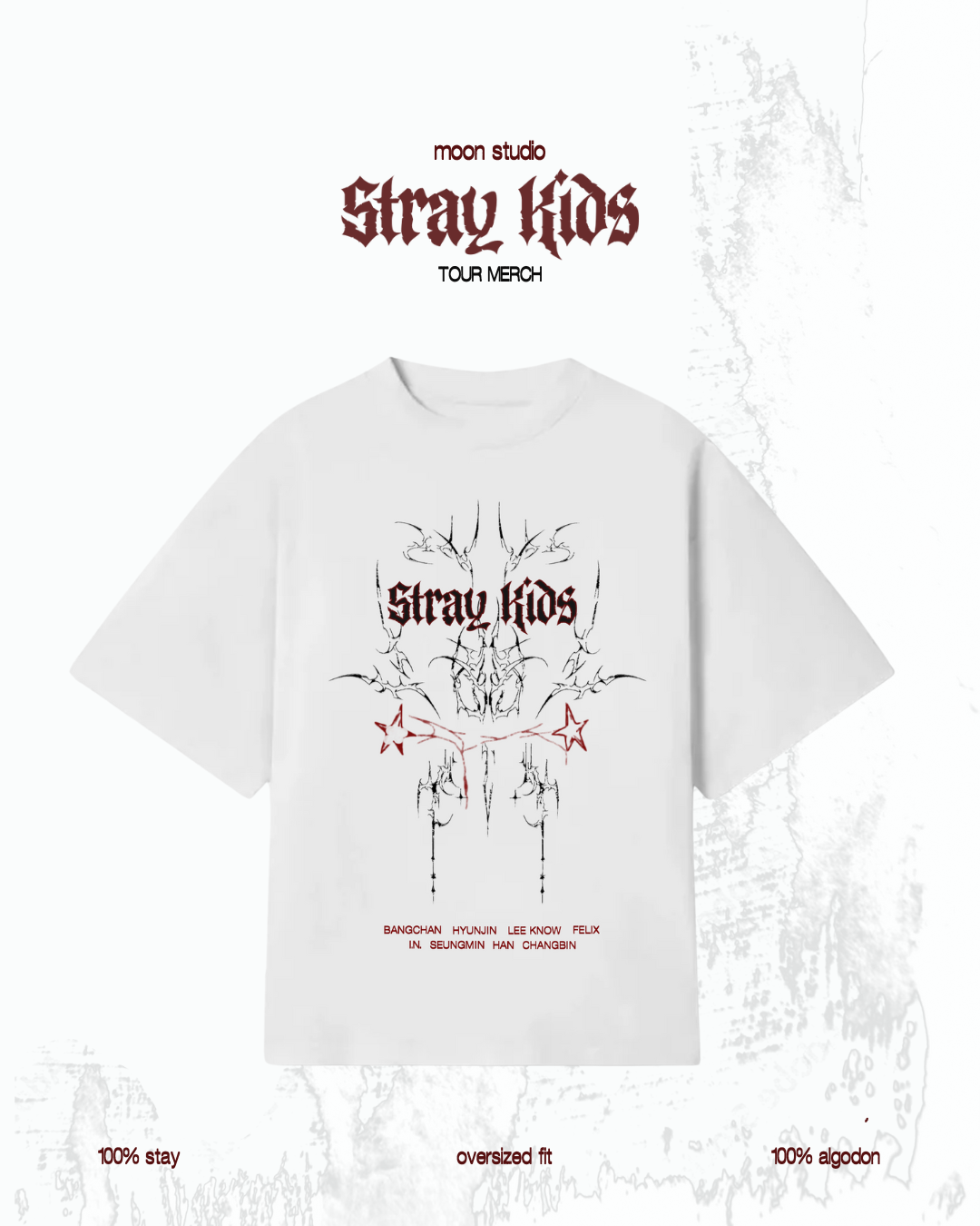 STRAY KIDS TOUR MERCH TEE