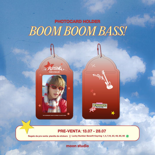 Photocard Holder - BOOM BOOM BASS! 🎸⚡️