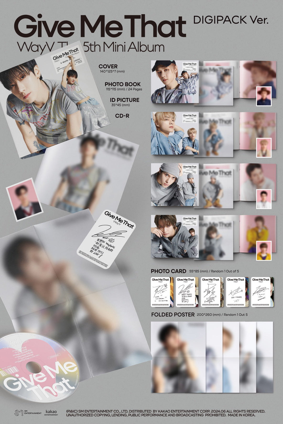 Digipack Ver.  Give Me That